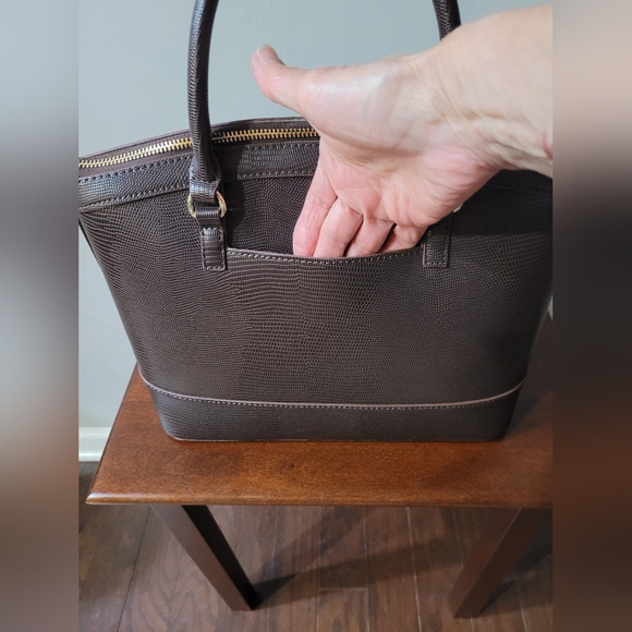 Calvin Klein Purse And Wallet Set - Color: Brown Purse - Picture 4 of 10